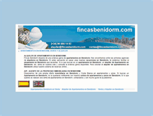Tablet Screenshot of fincasbenidorm.com